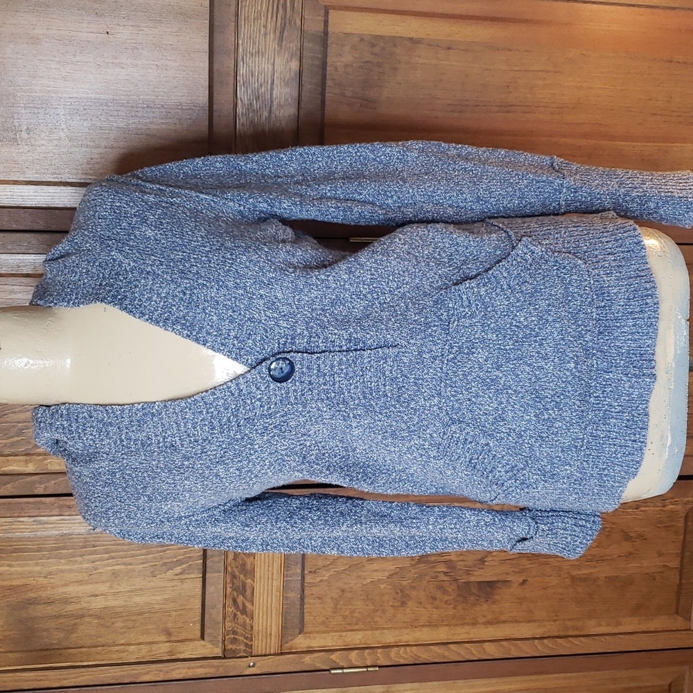 Maurices NWOT Textured Hooded Long Sleeve Sweater Sz L